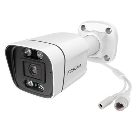Foscam v4ec, telecamera di sicurezza Starlight Poe da 4 MP (bianca)