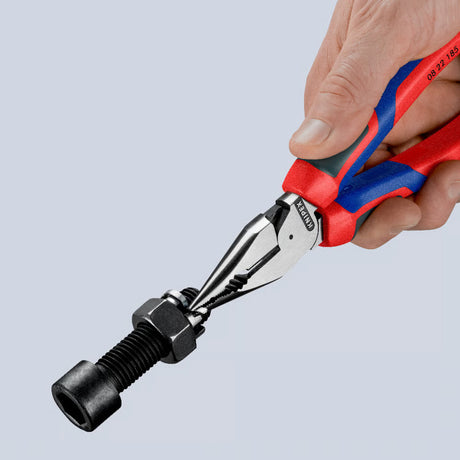 Knipex 08 22 185 pinza combinata da officina 185 mm
