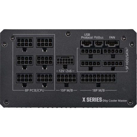Cooler master, alimentatore da 1100 watt (nero)