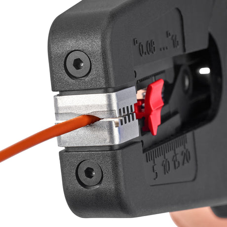 Pinza spelafili automatica Knipex | lunghezza 195mm| 0,08-16 (awg 28-5) mm² | 1 pezzo - 12 52 195 - 12 52 195