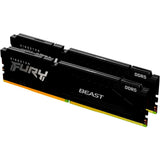 Kingston Fury Beast 16 GB DDR5-6000 (2x 8 GB) RAM (nero, KF560C30bbek2-16, XMP 3.0, Expo 1.1)