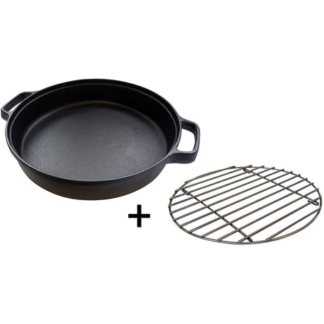 Padella modulare in ghisa Campingaz Culinary (acciaio inossidabile nero)