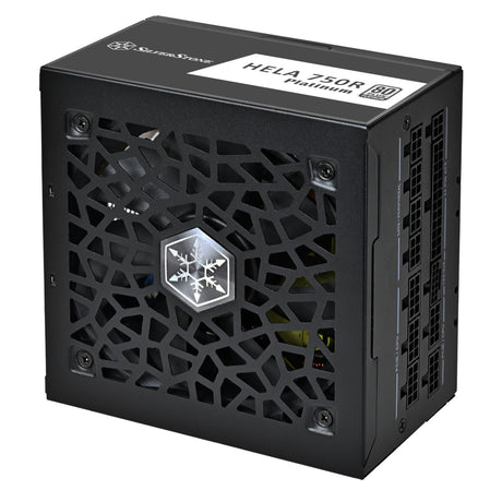 Alimentatore modulare Silverstone hela 750r platino da 750 watt (nero, 4x pcie)
