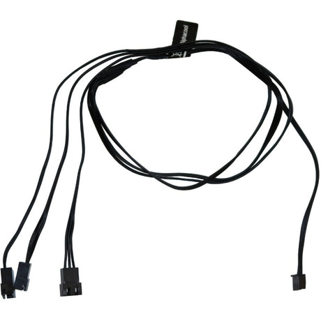 Cavo a Y LED RGB digitale Alphacool a 3 vie con connettore maschio JST (nero, 60 cm)