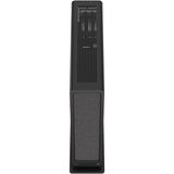 Custodia mini tower nera con design frattale (nera | 2x USB-A | 1x USB-C)