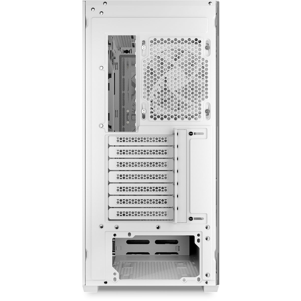 Custodia midi tower Sharkoon ak5m rgb (bianco | 2x usb-a | 1x usb-c | rgb | vetro temperato)