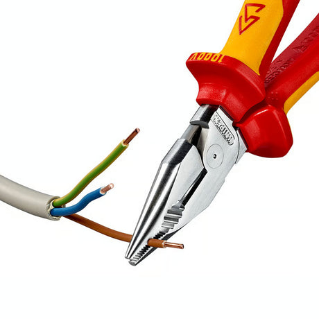 Pinza universale a punta Knipex pinza universale (rossa gialla)