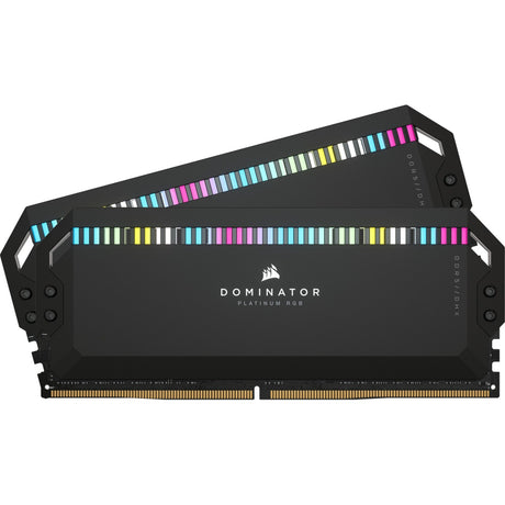 Corsair Dominator Platinum RGB 64 GB DDR5-5200 (2x 32 GB) RAM (nero, cmt64gx5m2b5200c40, xmp 3.0)