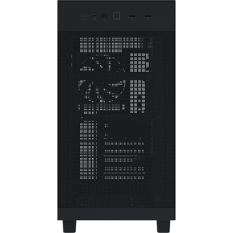 Asus Prime Ap303 - Alloggiamento Midi Tower con pannello in vetro temperato (Nero | 2x USB-A | 1x USB-C | Vetro temperato)