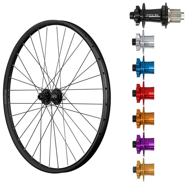 Hope fortus 30 pro 5 disc 6 bulloni 27,5 sram xd boost ruota posteriore