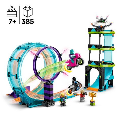 Lego City - Giocattolo da costruzione sfida acrobatica definitiva (60361)