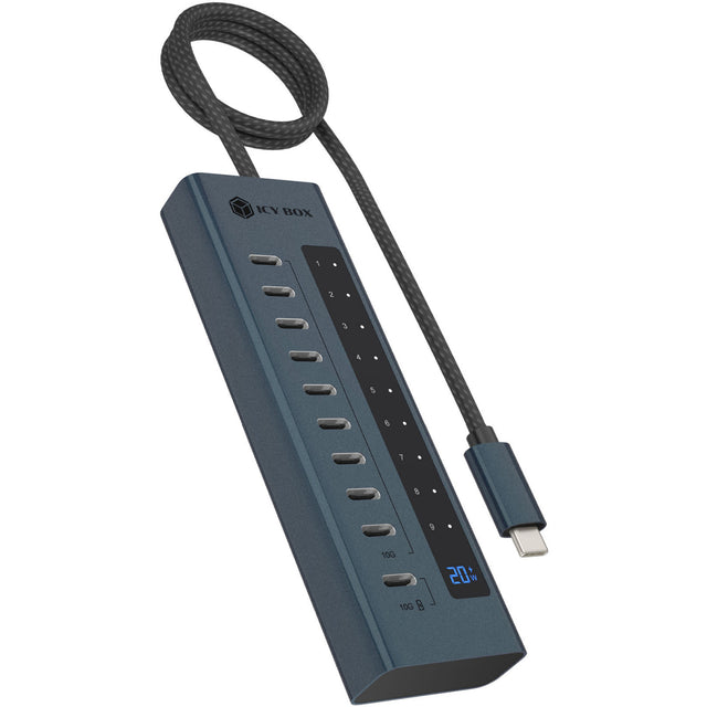 Hub USB Icy Box ib-hub1450-c31 (antracite)