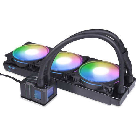 Alphacool Eisbaer Pro HPE Aurora 360 CPU AIO Raffreddamento ad acqua (Nero, Arbb, PWM a 4 pin)