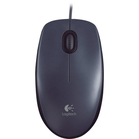 Mouse Logitech m90 (grigio scuro, 1000 dpi, vendita al dettaglio)