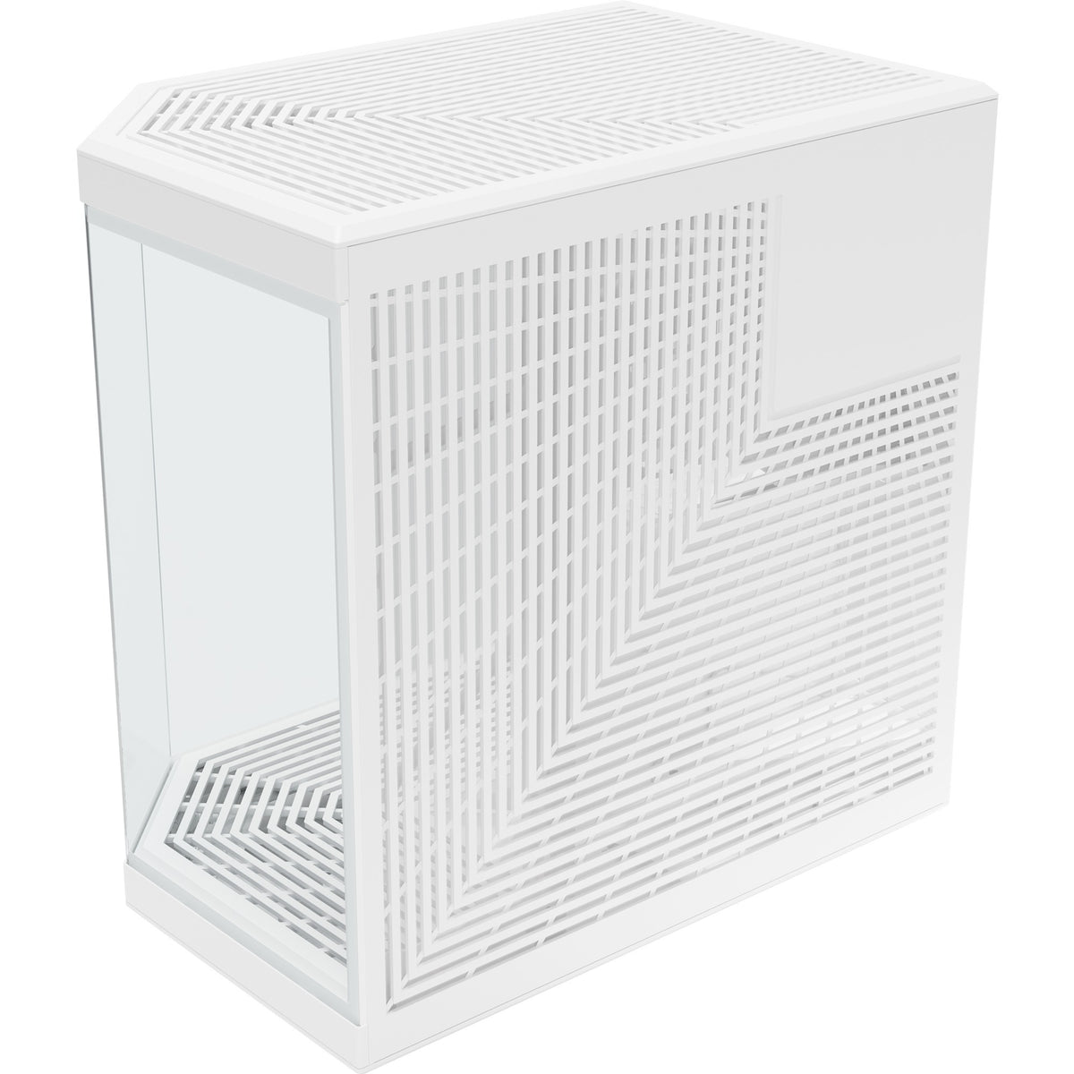 Custodia midi tower Hyte y70 (bianco | 2x USB-A | 1x USB-C | vetro temperato)