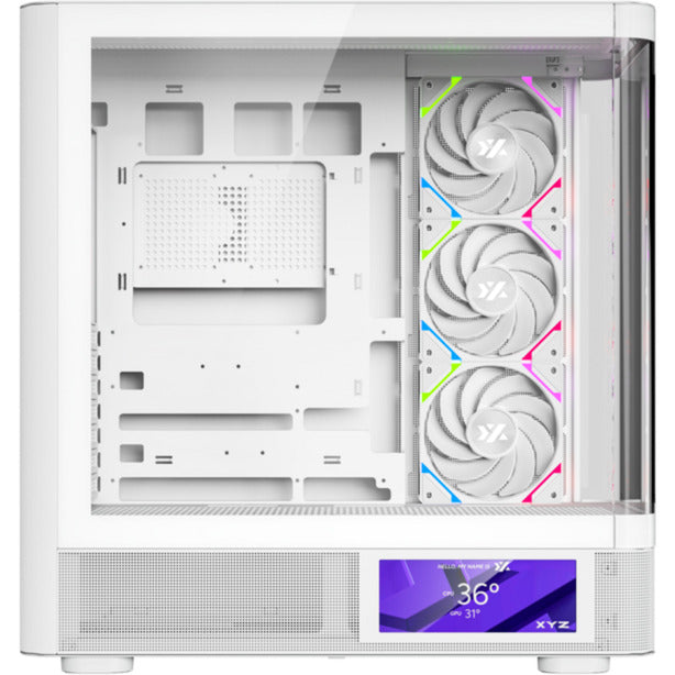 Xyz PC Gear quantum pro midi tower case (bianco | finestra)