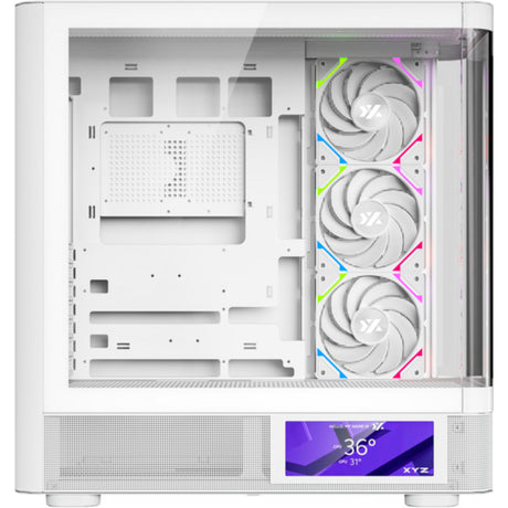 Xyz PC Gear quantum pro midi tower case (bianco | finestra)