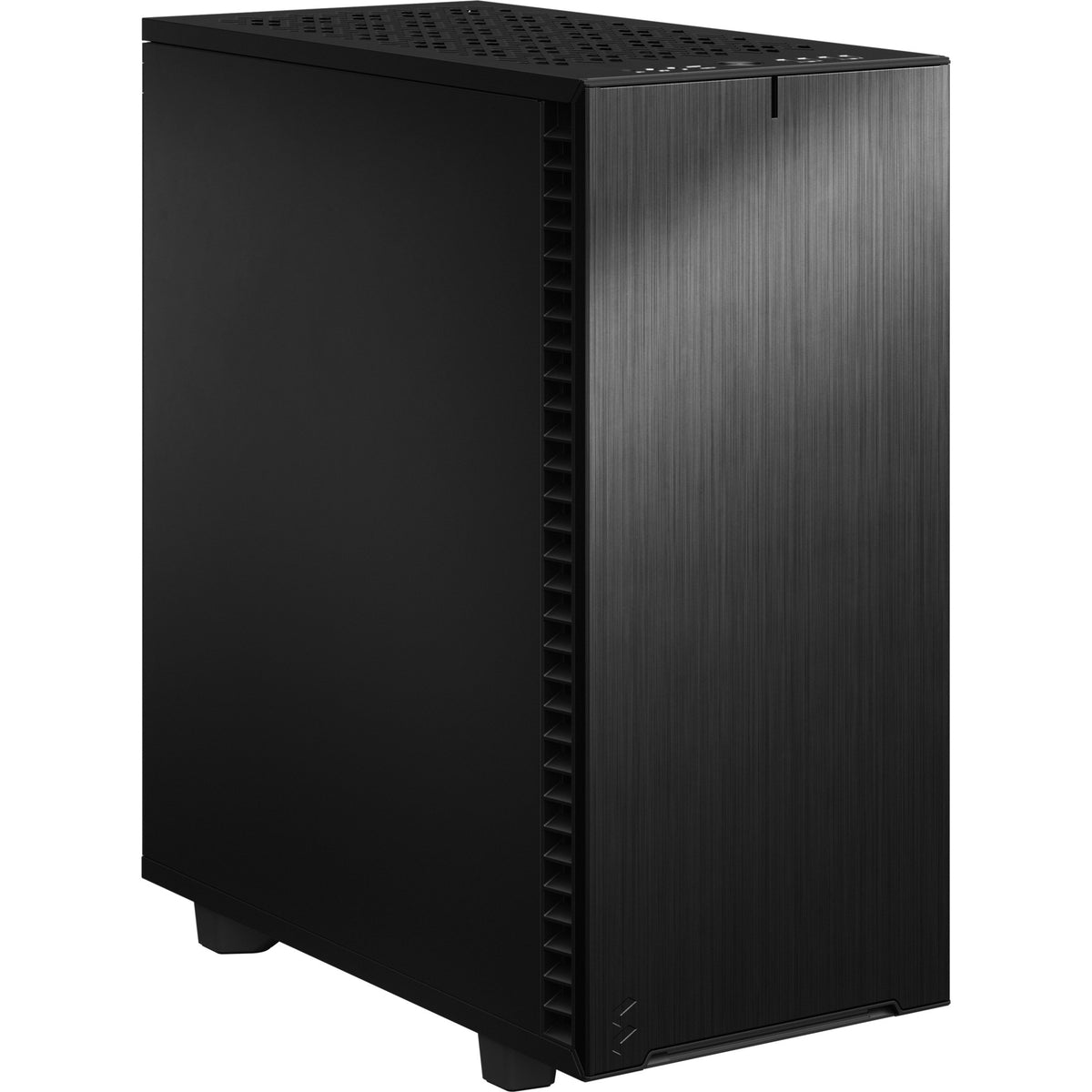 Il design frattale definisce 7 alloggiamenti midi tower compatti (nero | 4x USB-A | 1x USB-C)
