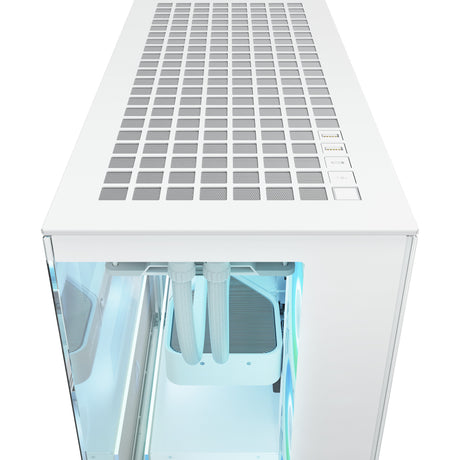Custodia midi tower Arctic xtender (bianco | 2x USB-A | 1x USB-C | RGB | vetro temperato)