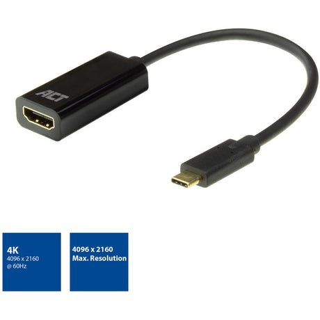 Act connettività Adattatore USB-C a HDMI femmina (nero)