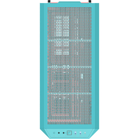 Thermaltake view 600 tg custodia big tower menta fragola (bacca di menta | 2x USB-A | 1x USB-C | vetro temperato)