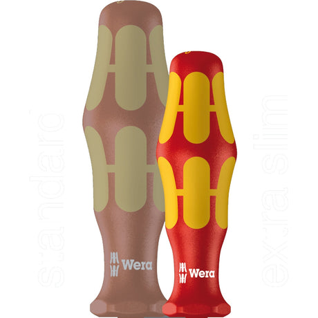 Wera 160 iss 7 set di cacciaviti Kraftform plus serie 100 (rosso giallo, 7 pezzi)