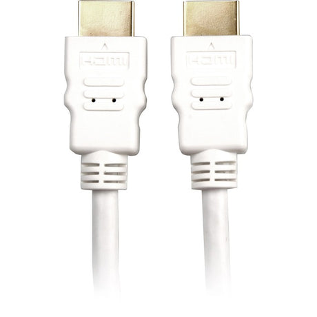 Cavo HDMI ad alta velocità Sharkoon con Ethernet (bianco, 2 metri, 4k, placcato oro)
