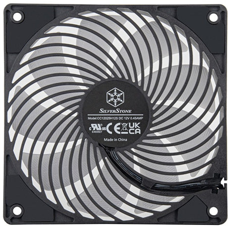 Ventola per case Silverstone Air Penetrator 120sk argb (nera, 120 x 120 x 25 mm, pwm)