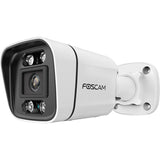 Foscam v4ec, telecamera di sicurezza Starlight Poe da 4 MP (bianca)