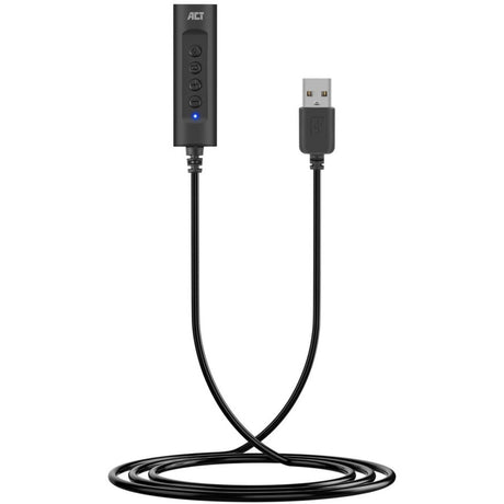 Act connettività Scheda audio esterna USB-A (nera)