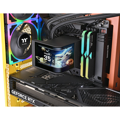 Thermaltake Magcurve 360 Ultra Arbb Sync AIO Raffreddatore a liquido Raffreddamento ad acqua (Nero)