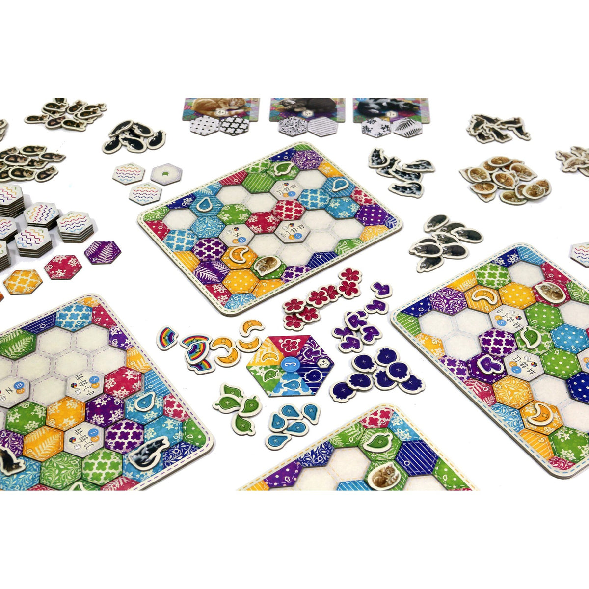 White goblin games gioco da tavolo calico (olandese, 1 - 4 giocatori, 45 minuti, da 10 anni)