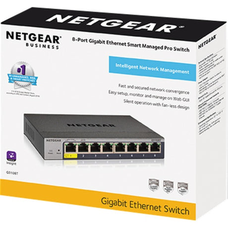Interruttore Netgear gs108t v3 (vendita al dettaglio)