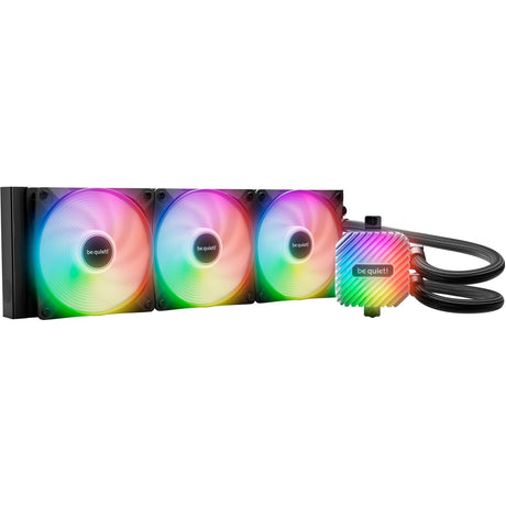 Silenzio! light loop 360 argb raffreddamento ad acqua (nero)