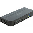 Delock switch kvm displayport 1.4 8k 30hz con USB 3.0 e switch kvm audio
