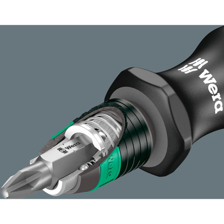 Wera 845 8 set di punte per svasatori, set di punte da 8 pezzi (nero verde)