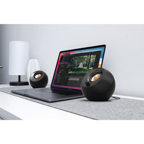 Altoparlante per PC Creative Pebble V3 (nero, Bluetooth, USB-C, AUX)