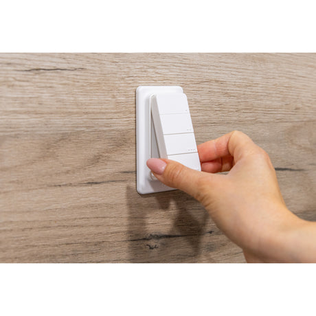 Telecomando Shelly Blu RC Button 4 ZB (bianco, Bluetooth 5 (LE), ZigBee)