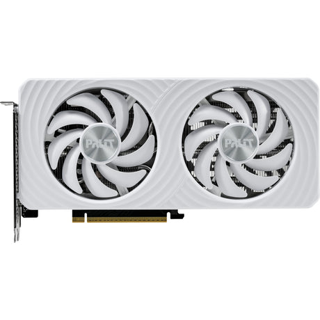 Scheda grafica Palit geforce rtx 5060 oc bianca da 8 GB (bianca, dlss 4, 3x display port, 1x hdmi 2.1)