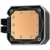 Raffreddamento ad acqua Deepcool mystique 240 argb (connettore ventola pwm nero a 4 pin)