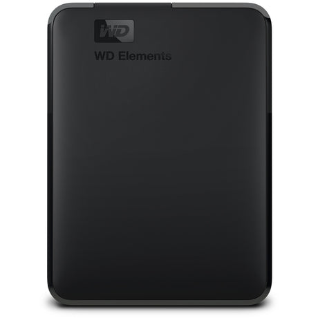 Disco rigido esterno portatile WD Elements da 5 TB (nero, bu6y0050bbk-wesn, micro-USB-B 3.2 (5 GBit s))