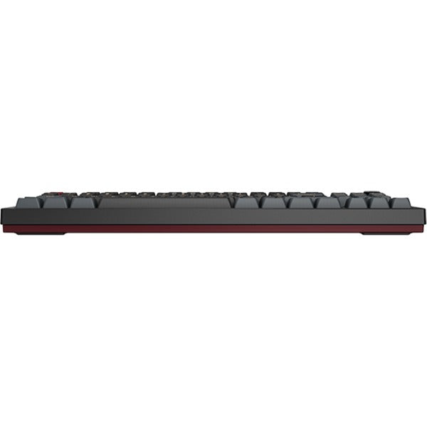 Tastiera meccanica Montech mkey dark tkl rgb (nera, layout us (qwerty), gateron g pro giallo, 80% (tkl), sostituibile a caldo, rgb, pbt)