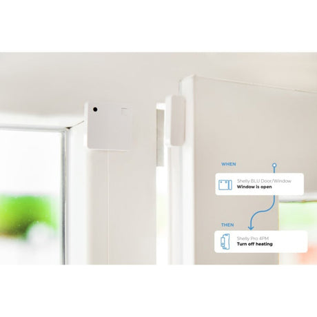 Sensore per porte e finestre Shelly Bluetooth per il monitoraggio wireless di una casa intelligente