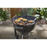 Plancha full-size Weber - per barbecue a carbonella Piastra grill da 57 cm (nera)