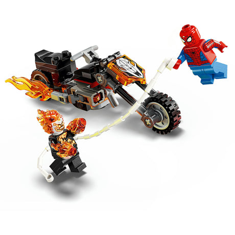 Lego Super Heroes 76335 Marvel Spider-Man contro la motocicletta Ghost Rider