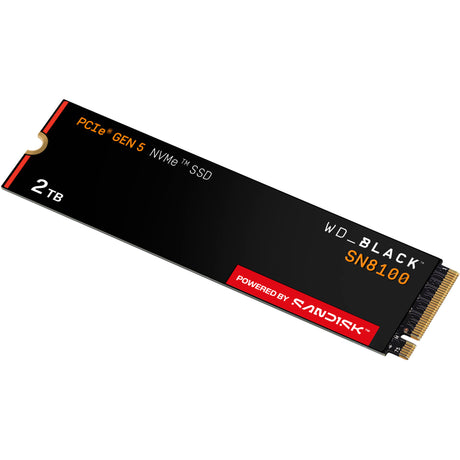 SSD WD Black Sn8100 da 2 TB (PCIe 5.0 x4, NVMe 2.0, M.2 2280)
