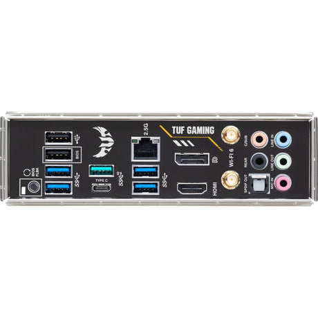 Scheda madre Asus Tuf Gaming B550-Plus WiFi II Socket AM4 (Nero, RAID, GB-LAN, WiFi 6, BT, Suono, ATX)