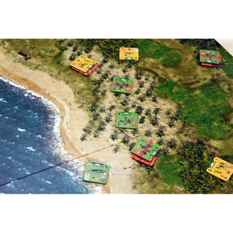Conflitto di eroi della rete di giocatori europei: gioco da tavolo Guadalcanal the Pacific 1942 (inglese, 2 - 4 giocatori, 60 - 240 minuti, da 13 anni)