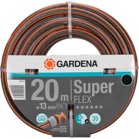 Tubo Gardena premium superflex 13 mm (1 2 ) (grigio arancione, 18093-20, 20 m)