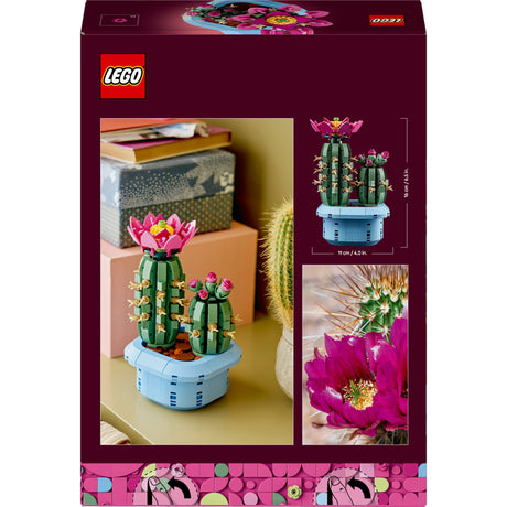 Lego Botanicals cactus in fiore - set di decorazioni per piante - 11509